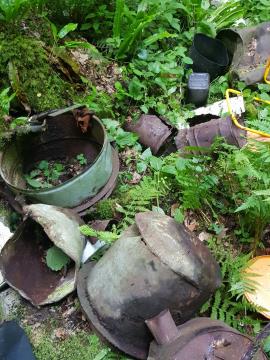 Sanacija črnega odlagališča – Banova jama 009